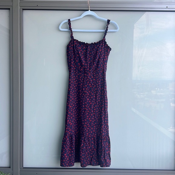 Reformation Granada Midi Dress (Virgil color) - Picture 5 of 8